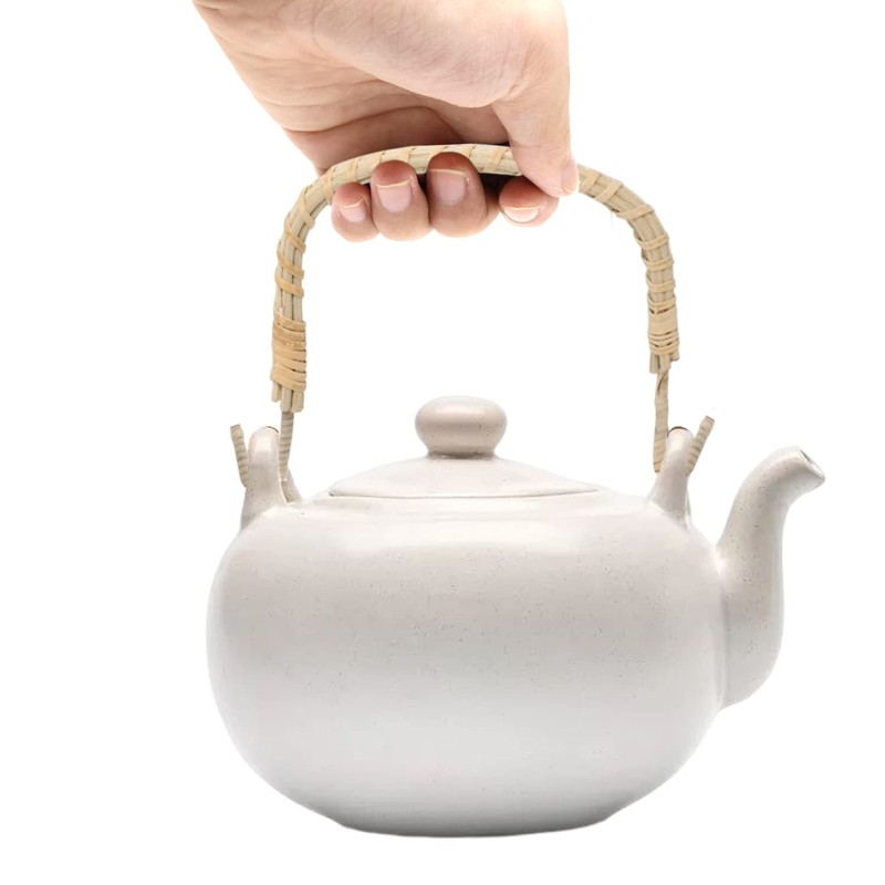 Honbay 6PCS Rattan Metal Teapot Handle Replacement Bendable U-Shape Handle