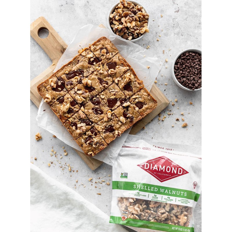 Diamond of California Shelled Walnuts 16 oz