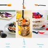Dreamfarm Mini Supoon Non-Stick Sit-Up Silicone Scraping Cooking Spoon, Jar