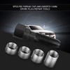 Qiilu Spark Plug Tool, Carbon Steel Spark Plug Re-thread Tools
