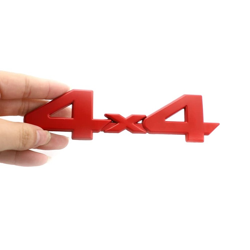 4x4 Emblems Sticker 3D Chrome Car Tuning Sticker Liberty Name