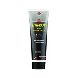 American Grease Stick Lith-Ease Premium White Lithium Grease 8oz Tube - Heavy-Duty, Multipurpose Lubricant for Automotive, Industrial & Household Use - Long-Lasting, Water & Heat Resistant
