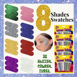 Fine Glitter for Resin, Arts and Craft Supplies Glitter, Festival Glitter Makeup Glitter, Cosmetic Glitter for Body Nail Face Hair Eyeshadow Lip Gloss Making -160g