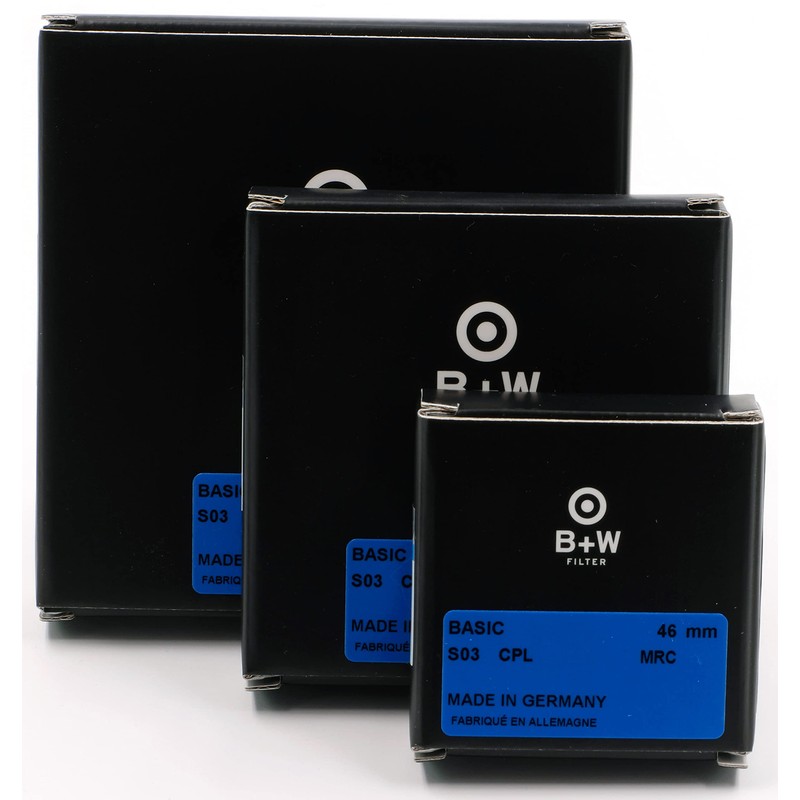 B+W Polarisationsfiter Circular - S03 Basic Line - 77 mm,
