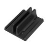 Plastic Vertical Laptop Bracket Holder Stand Desktop Storage Shelf Laptop