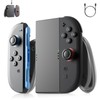 AstroniSync Ergonomic Charging Grip for Switch 2 JoyCon, Magnetic Fast