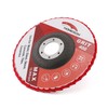 HOMESOM 5 Inch 1pc 400 Grit Sanding Discs Flap Sanding