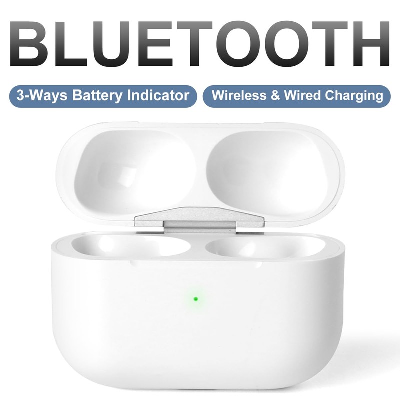 Wireless Charging Case Replacement for AirPod Pro 1st/2nd Generation Charging