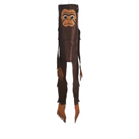 In the Breeze 5229 — Baby Bigfoot 30-inch Breeze Buddy — Cute Sasquatch Windsock — Novelty Outdoor Décor