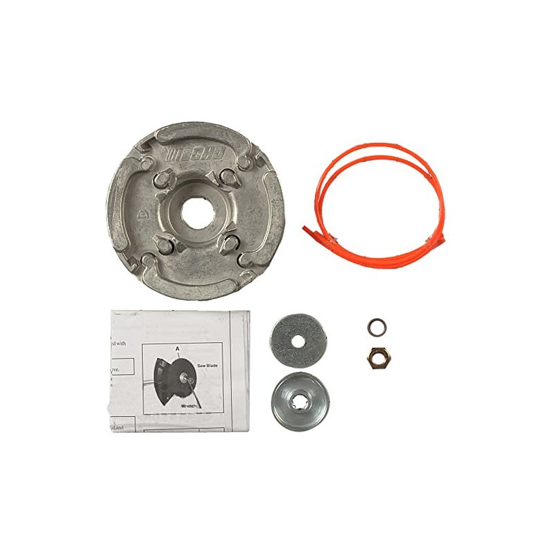 Aluminum Trimmer Head, 6 In. Dia.