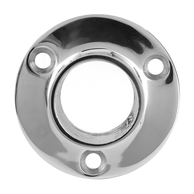 316 Stainless Steel Round Stanchion Base 90 Degree Marine Boat