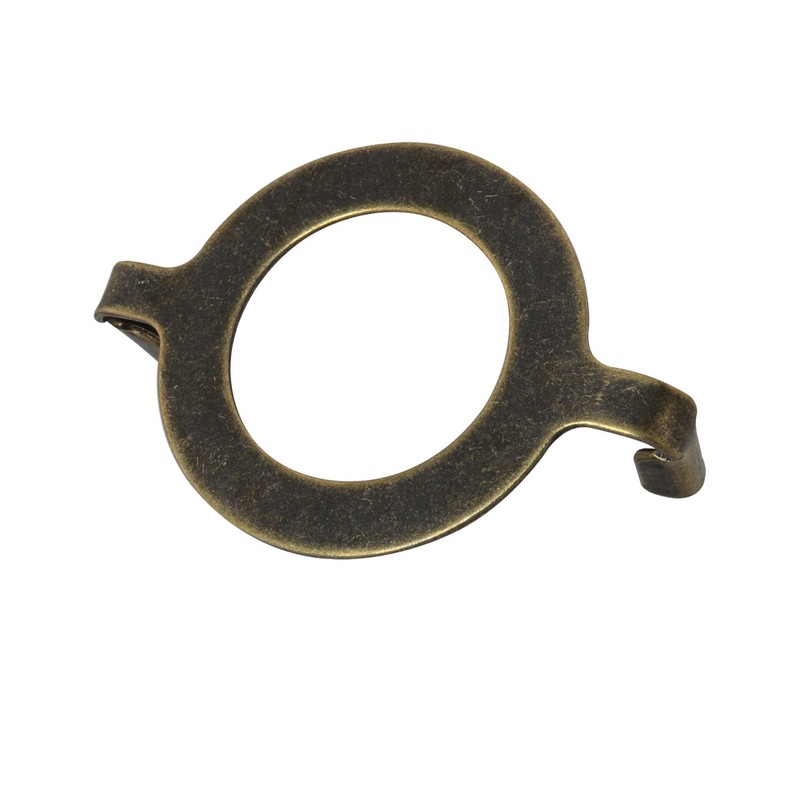 DGBRSM 2pcs E26 Phenolic Socket Lamp Harp Saddle Base for