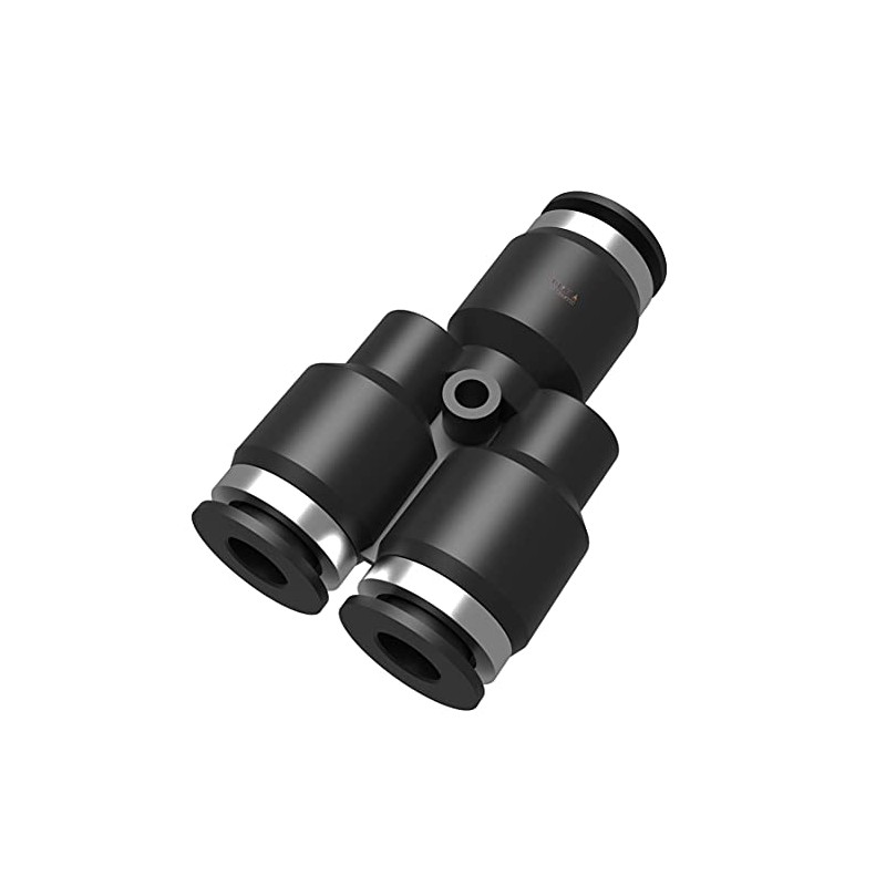 Utah Pneumatic 3/8" Od Y Air Line Splitter Push Air