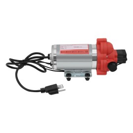 LUKYUCHA 115V AC Fresh Water Pump 45 PSI 4 GPM Self-Priming Diaphragm Pump Boat RV Garden