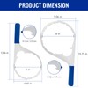 6" & 8" Fuel Filter Collar Vent Cap Wrench Set