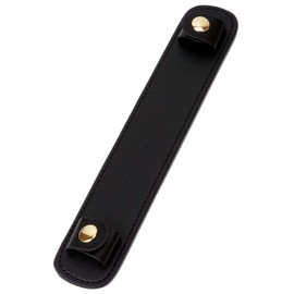 prendre PR-SHOUPAD-BK Shoulder Pad, Cowhide Leather, Anti-Slip, Shoulder Strap, Shoulder Strap, Shoulder Strap, For Work Commutes, School, Stylish, Shoulder Bag, Black