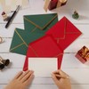 30 Pack Thick 4x6 Envelopes with Gold Border, A4 Thick
