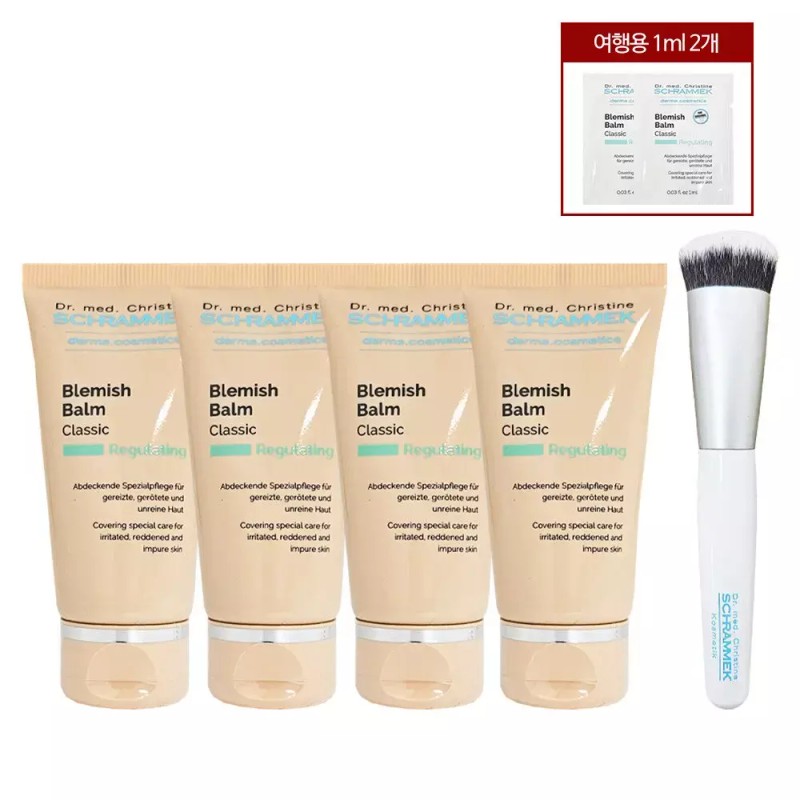 Dr. Schrammek [슈라멕]닥터 슈라멕 블래미쉬 밤 비비 크림 30ml 4개+여행용