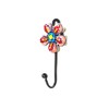 LK Trend & Style Hand Painted Ceramic Daisy Wall Hooks