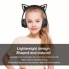 Bluetooth Cat Ear Headphones for Kids & Adults, Wireless &