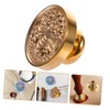 IWOWHERO DIY Crafts Bee Pattern Wax Seal Stamp Head Durable