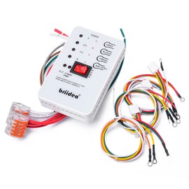 Micro Monitor System, briidea RV Tank Sensor Monitor Panel, KIB Replacement, Fresh Water or Holding Tank Level Sensor