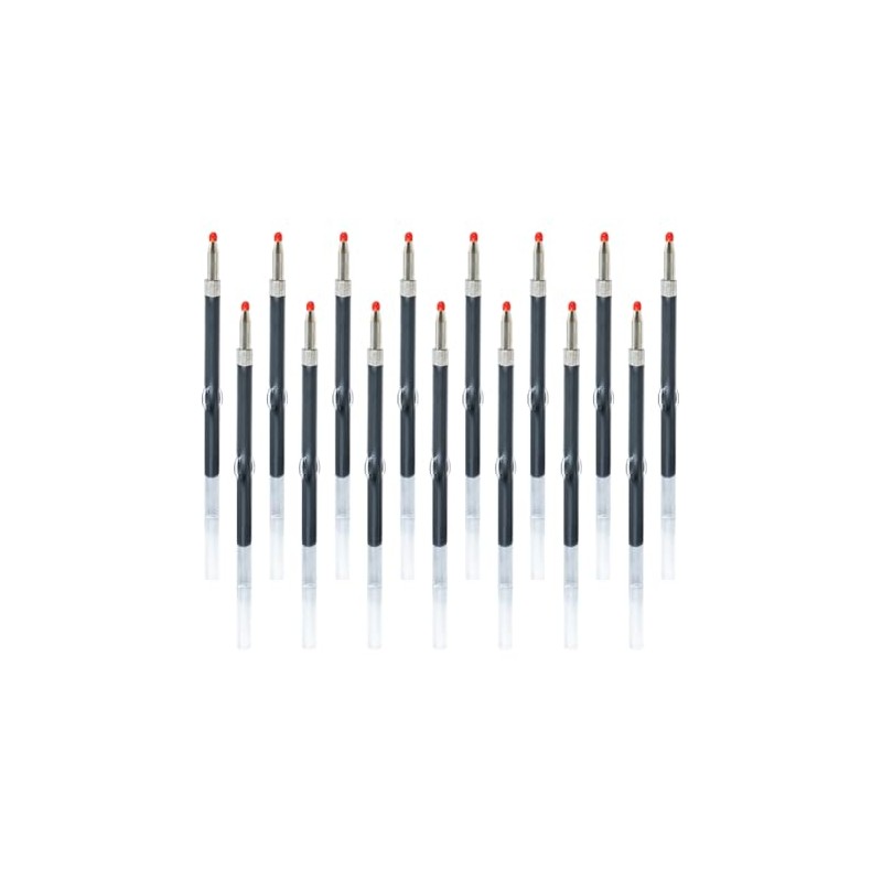 FSSTUD 100 Pcs 6 cm Black Ink Beadable Pens Refills