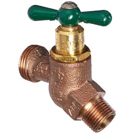 ARROWHEAD BRASS & PLUMBING 261LF 1/2" Male Iron Pipe x 3/4" Hose Connection