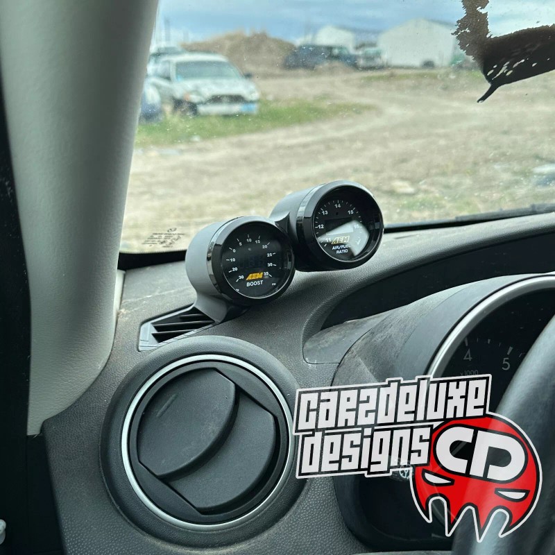 CARZDELUXE DUAL GAUGE POD MOUNT FITS MAZDA 3 2010-2013