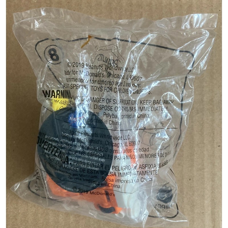 McDonald's Happy Meal Toy Peanuts #8 TAKE OFF LAUNCHER NEW