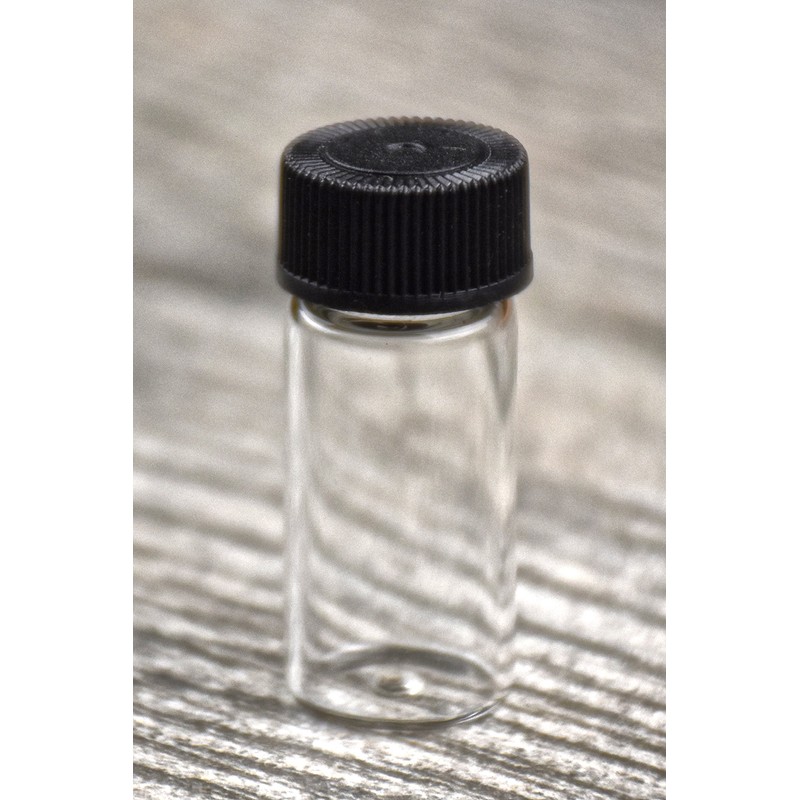 SE 1-1/2" x 9/16" Leak-Proof Glass Vial Set (12 PC.)