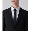 Musinsa Standard Silk Narrow Solid Tie [Black]