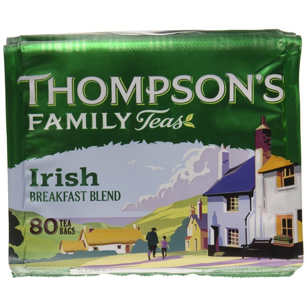 Thompson's Punjana Irish Breakfast 80 teabags (8.82oz) x 1 pack