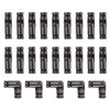 uxcell 50Pcs Invisible Barrel Hinges, 4x15mm Brass Concealed Hinge, Hidden