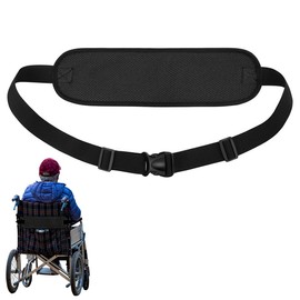 Wheelchair Seat Belt, 53-85 Inch Long Non-Slip Adjustable Wheelchair Seat Belt Leg Strap Chest Buckle Chair Restraint Strap for Elderly Patients