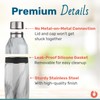 SNOWFOX Premium Vacuum Insulated Stainless Steel 22oz Cocktail Shaker and