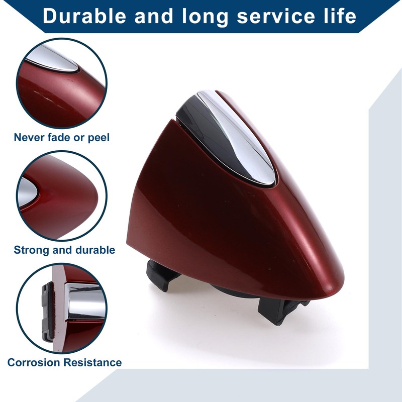 X AUTOHAUX No.13597113 Exterior Door Handle Cover Trim for Buick