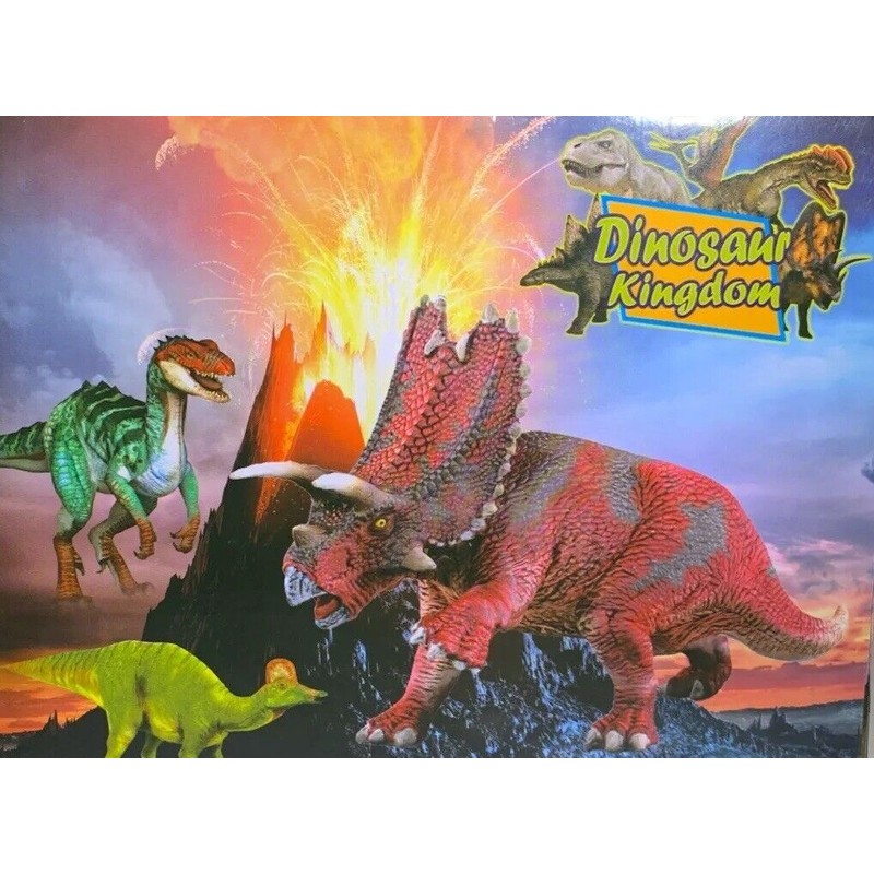 Dinosaur 12 Pieces Dinosaur Animal Play-set STEM Education Toy w/