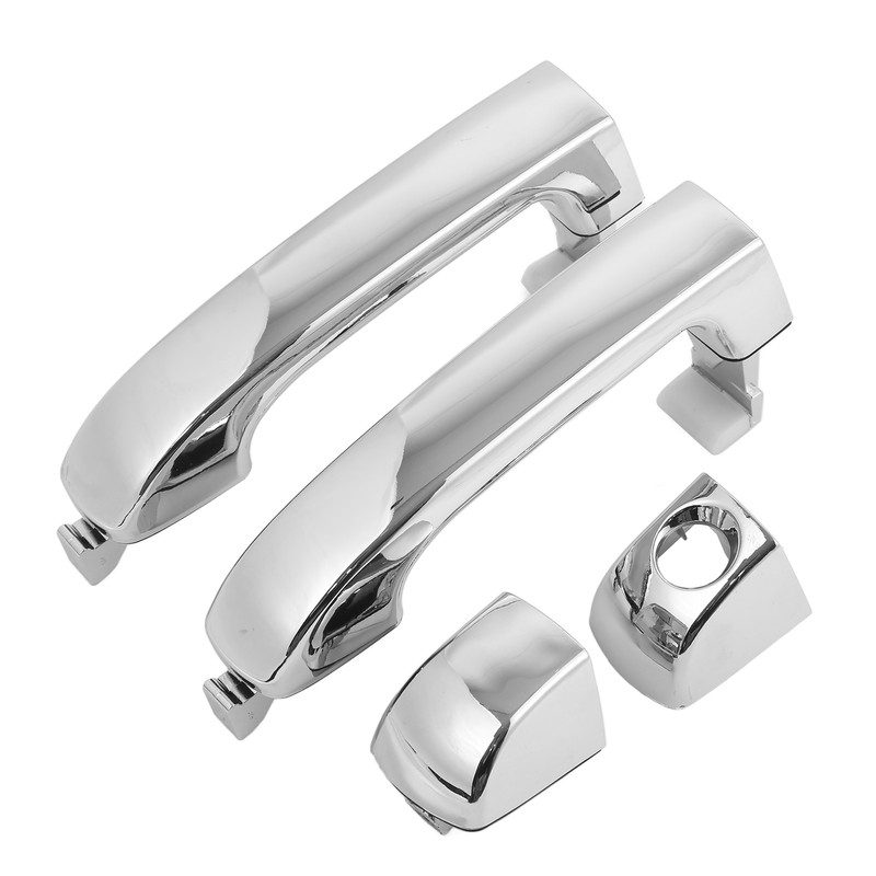 2pcs Car Exterior Door Handle Assembly Sliver 826513J010 Replacement for