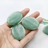 LHYILSWQ 8Pcs Small Green Jade Cold Stone Hot Massage Stones
