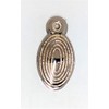 Infinity Decor Antique Oval Beehive Design Door Lock Keyhole Escutcheon