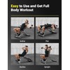 YOLEO Adjustable 660LBS Weight Bench, Foldable Workout Bench with Extended