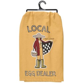 Primitives by Kathy Local Egg Dealer Kitchen Towel