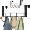 Gancho para Puerta Organizador de Espacio 4cm Resistente para Ropa