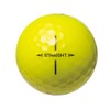 Bridgestone Super Straight Golf Balls, 2023 Model, 12 Balls, Yellow