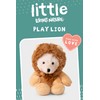 LITTLE Play Lion Plush Toy - Safari Stuffed Animal Toy