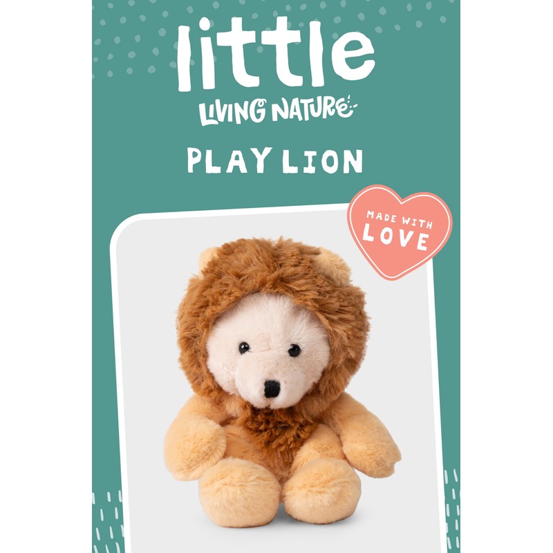 LITTLE Play Lion Plush Toy - Safari Stuffed Animal Toy