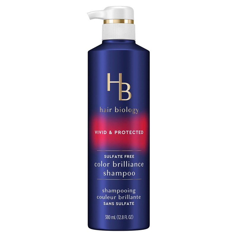 Hair Biology Biotin Color Brilliance Sulfate Free Shampoo, Protects From