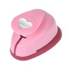 Efco 1.6 cm Small Heart Punch, Pink