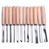 NAGU Magnolia Full Size12pcs Professional Wood Carving Tools Set